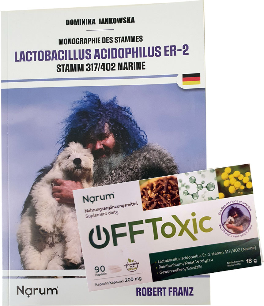 Narum – Offtoxic, 90 Kapseln (inkl. Buch)