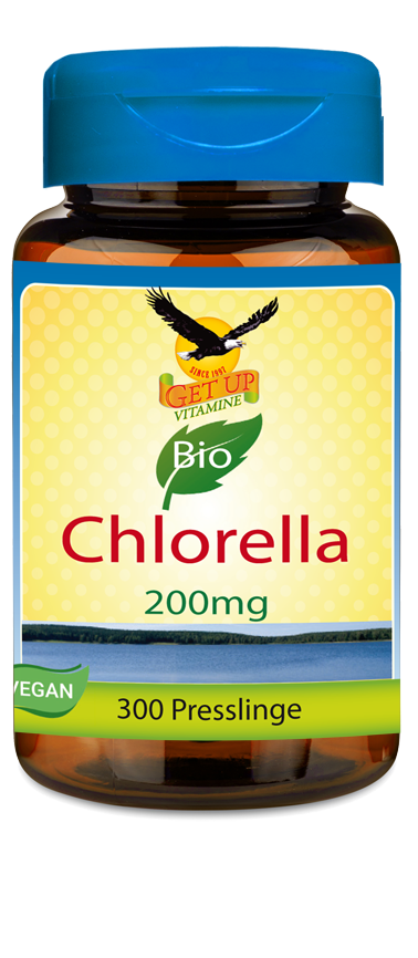 Bio Chlorella Presslinge 200g (400 Tabletten) - 500mg Pro Tablette, Vegan & Ohne Zusätze