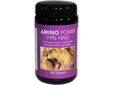 Amino Power für Löwen - 99% NNU, 180 Kapseln