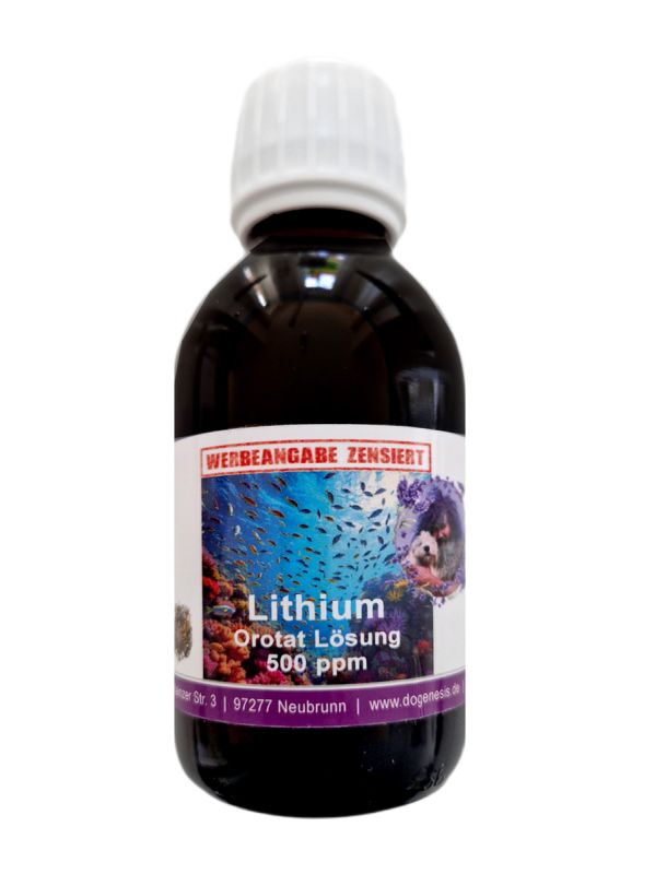 Lithium Orotat Lösung 500ppm, 200ml
