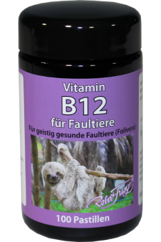 Vitamin B12 Pastillen für Faultiere, 100 Stk.