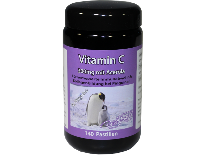 Vitamin C 300 mg Für Pinguine, 180g