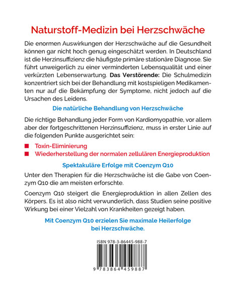 Natürliche Herzmedizin Q10, Buch