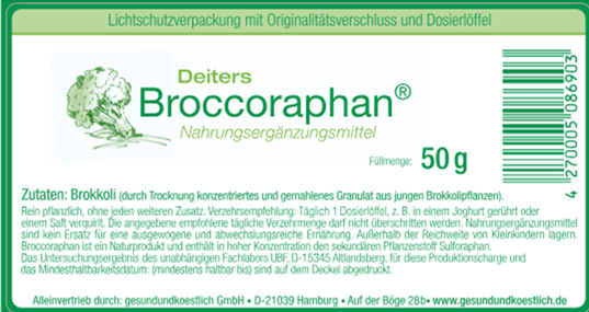 Broccoraphan Pulver,  50gr.