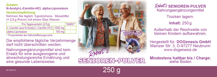 Senioren - Pulver, 250g