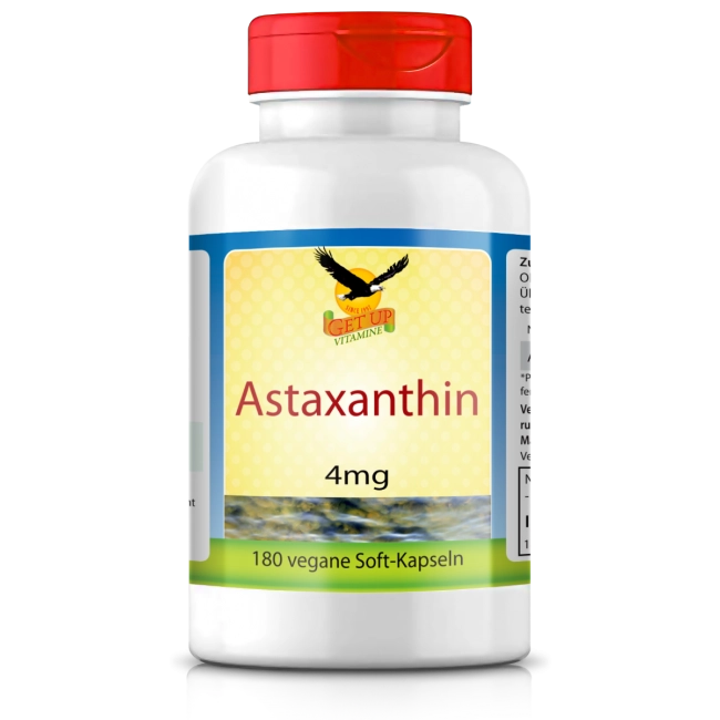 Astaxanthin 4mg, 180 Kaps.