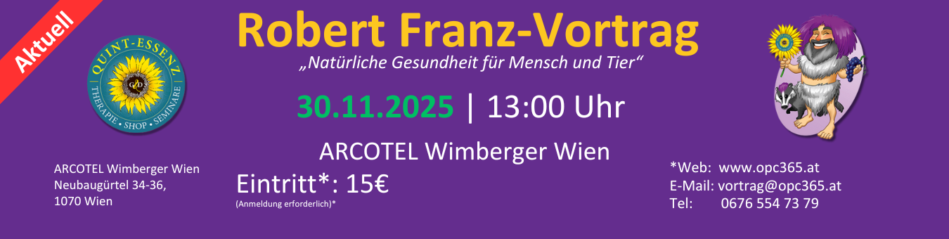 Robert Franz Vortrag Wien